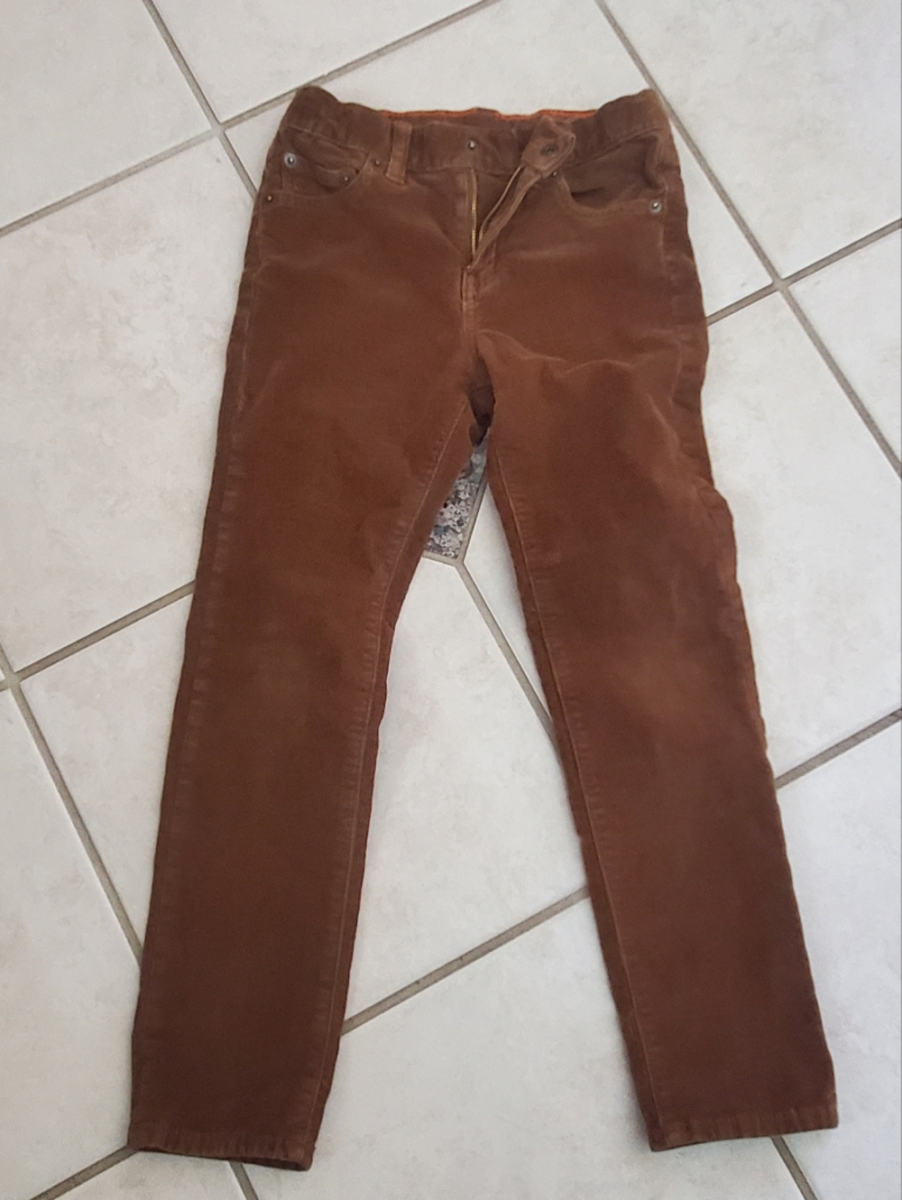 Crewcuts Stretch Corduroy Pants in Brown